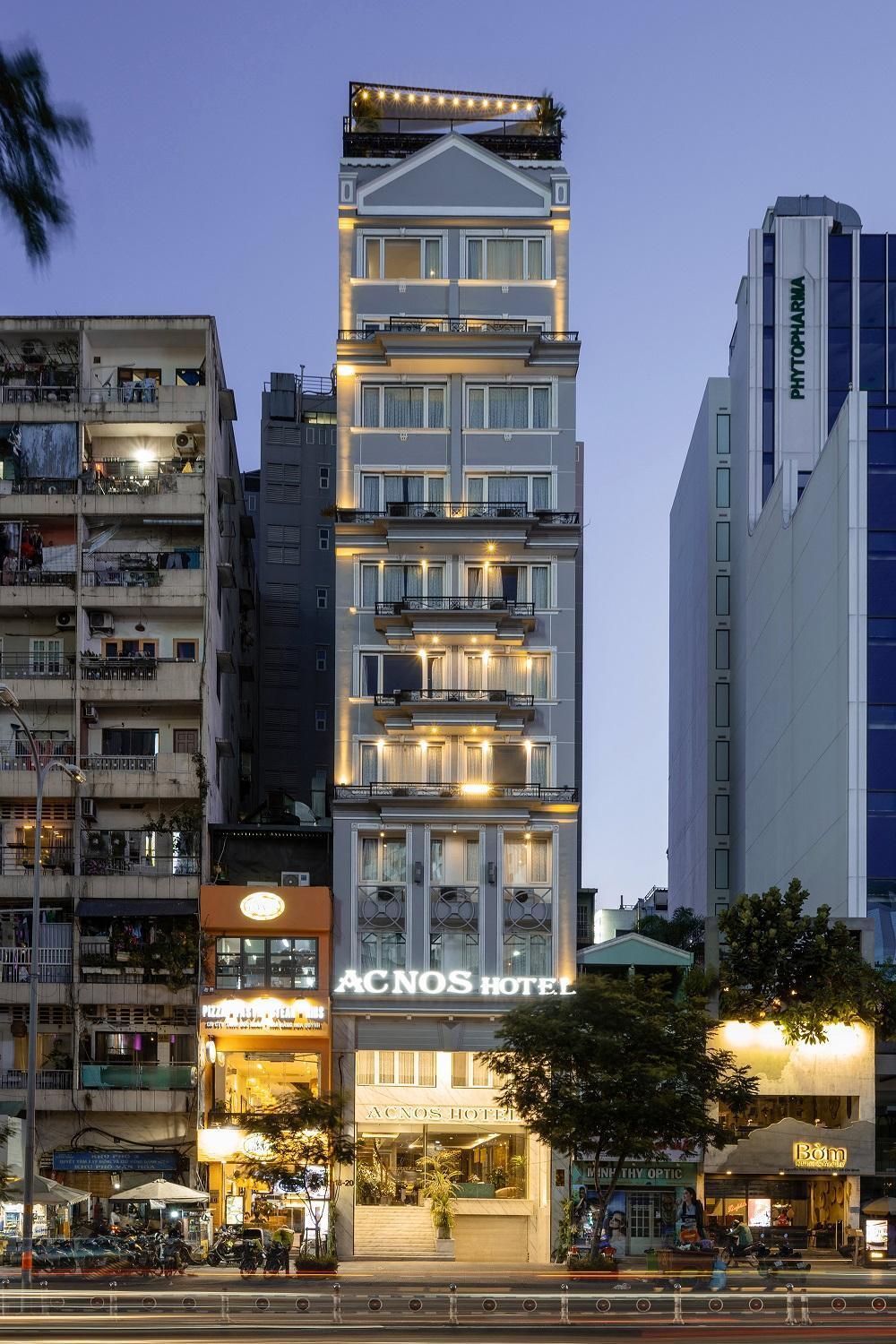 הו צ'י מין סיטי Acnos Hotel מראה חיצוני תמונה