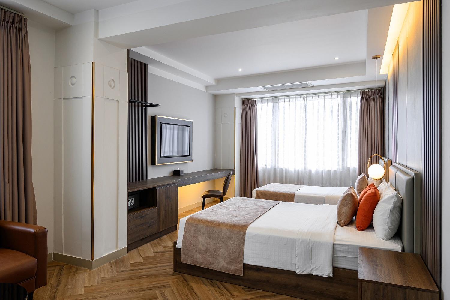 הו צ'י מין סיטי Acnos Hotel מראה חיצוני תמונה