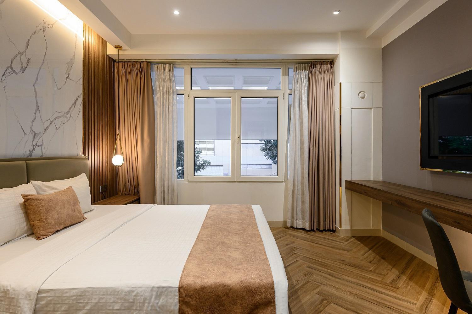 הו צ'י מין סיטי Acnos Hotel מראה חיצוני תמונה
