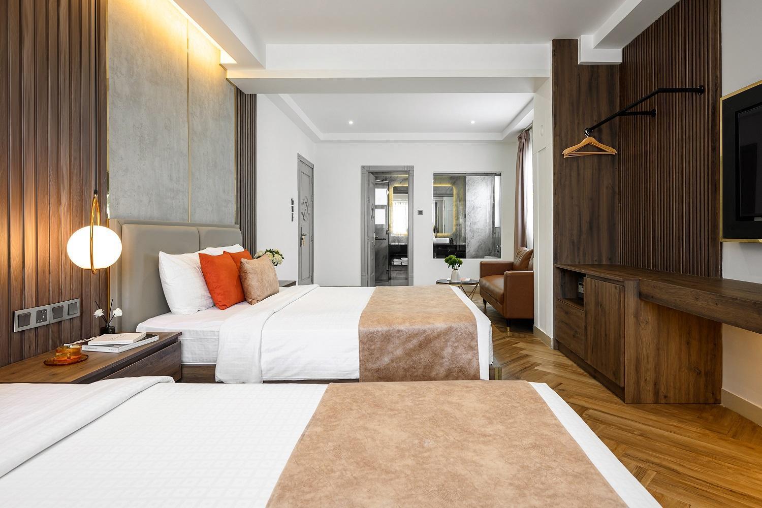 הו צ'י מין סיטי Acnos Hotel מראה חיצוני תמונה