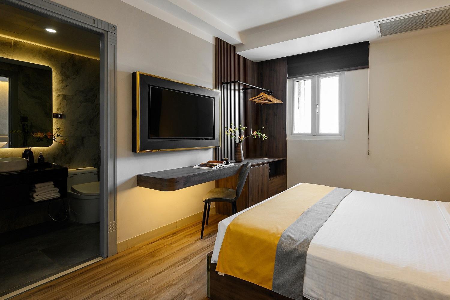 הו צ'י מין סיטי Acnos Hotel מראה חיצוני תמונה