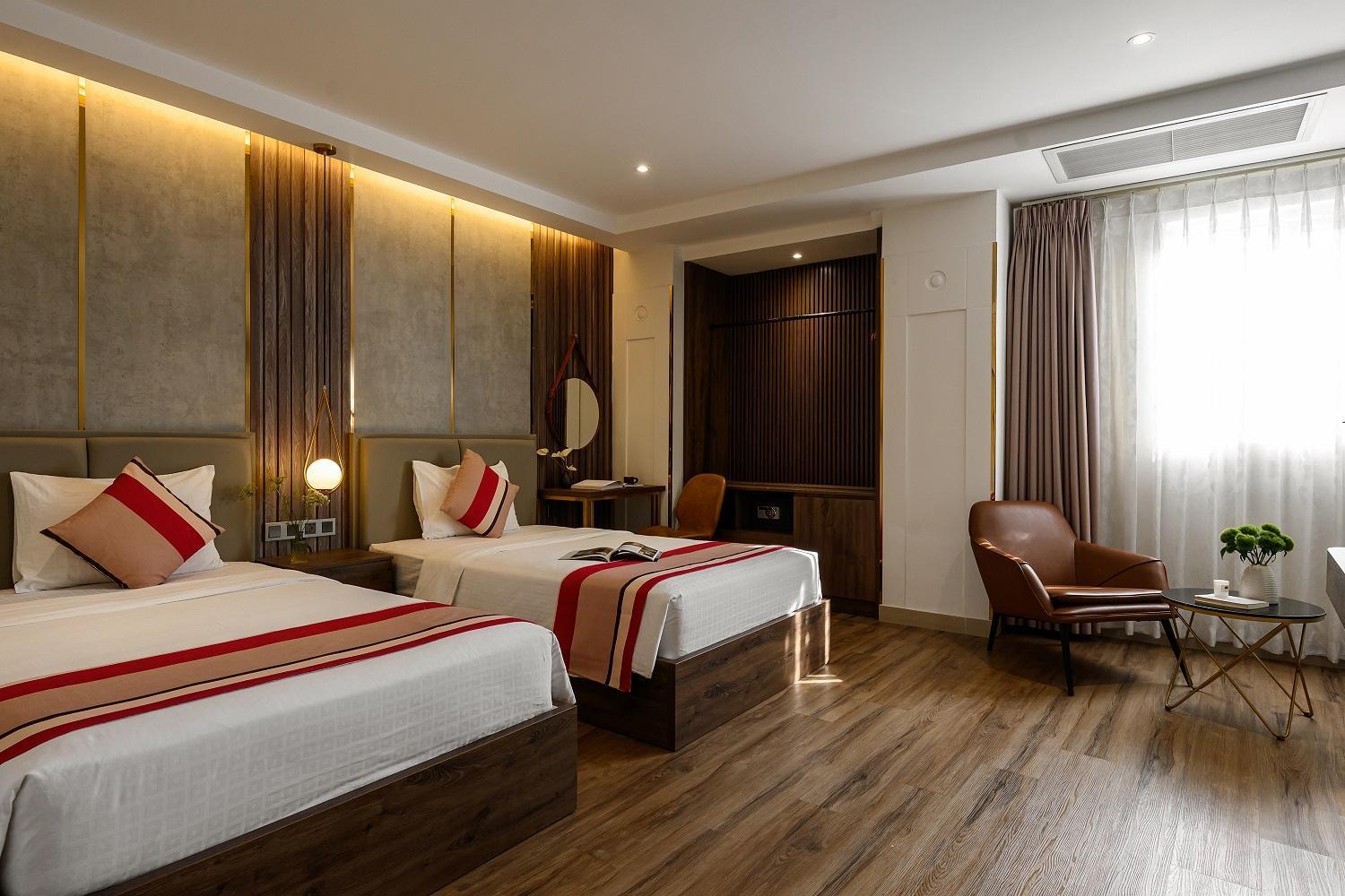 הו צ'י מין סיטי Acnos Hotel מראה חיצוני תמונה