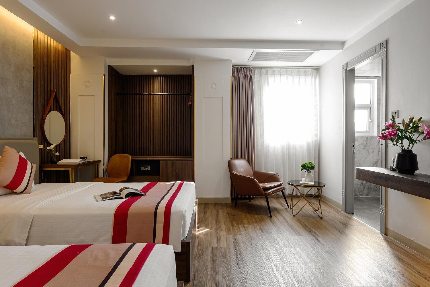 הו צ'י מין סיטי Acnos Hotel מראה חיצוני תמונה