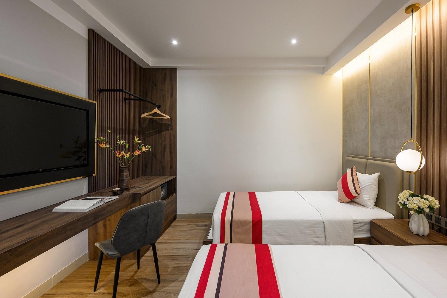 הו צ'י מין סיטי Acnos Hotel מראה חיצוני תמונה