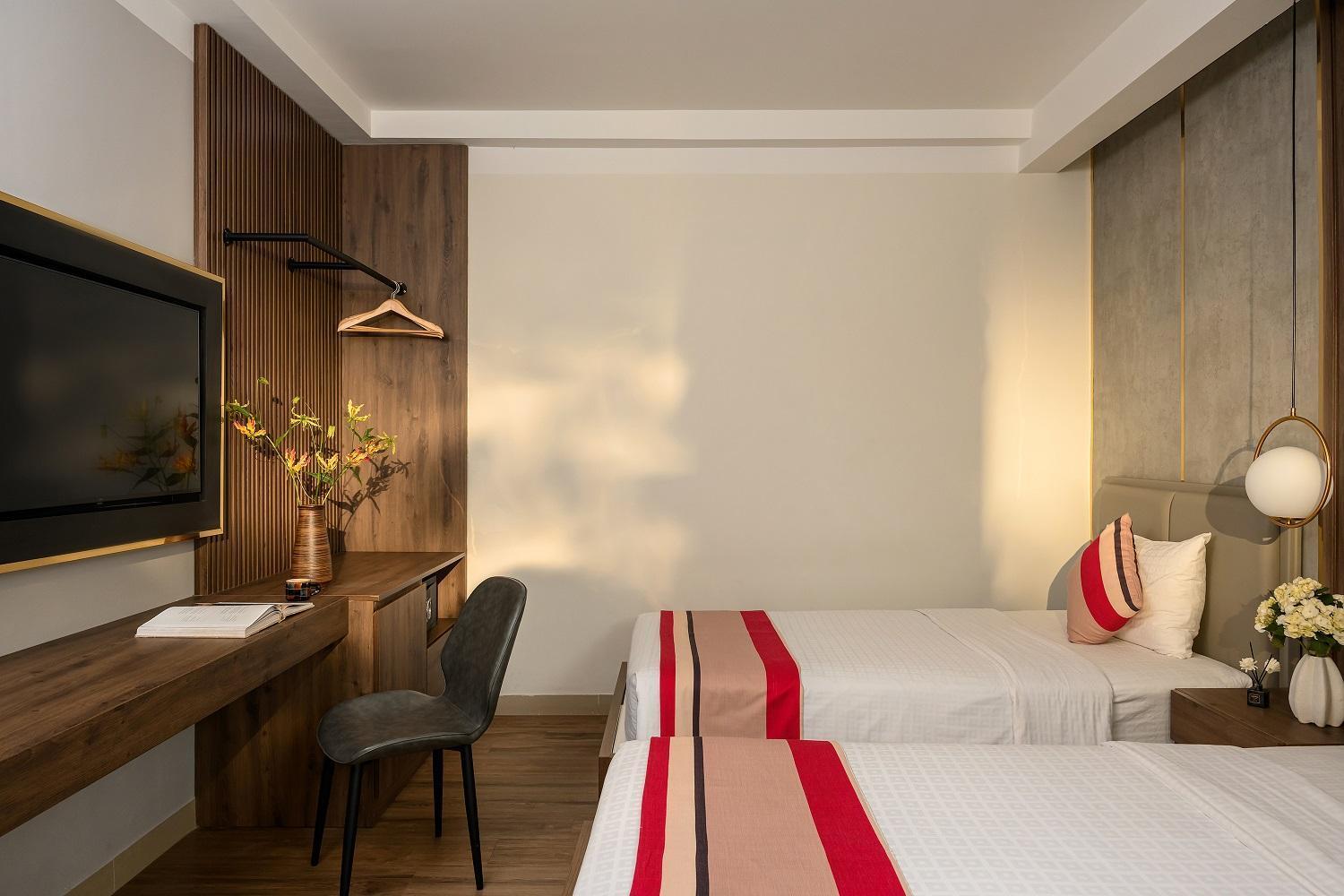הו צ'י מין סיטי Acnos Hotel מראה חיצוני תמונה